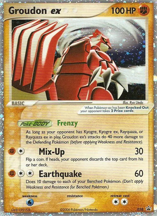 Groudon ex 38 Nintendo Black Star Promos Pokesingles