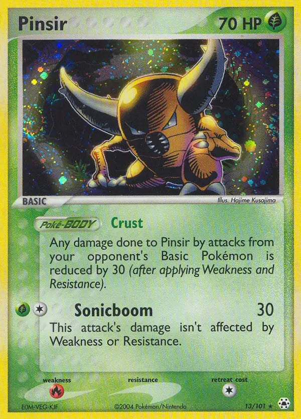 Pinsir 13 Hidden Legends Pokesingles