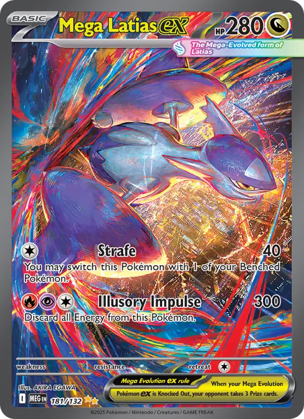 Mega Latias ex 181 Mega Evolution Pokesingles