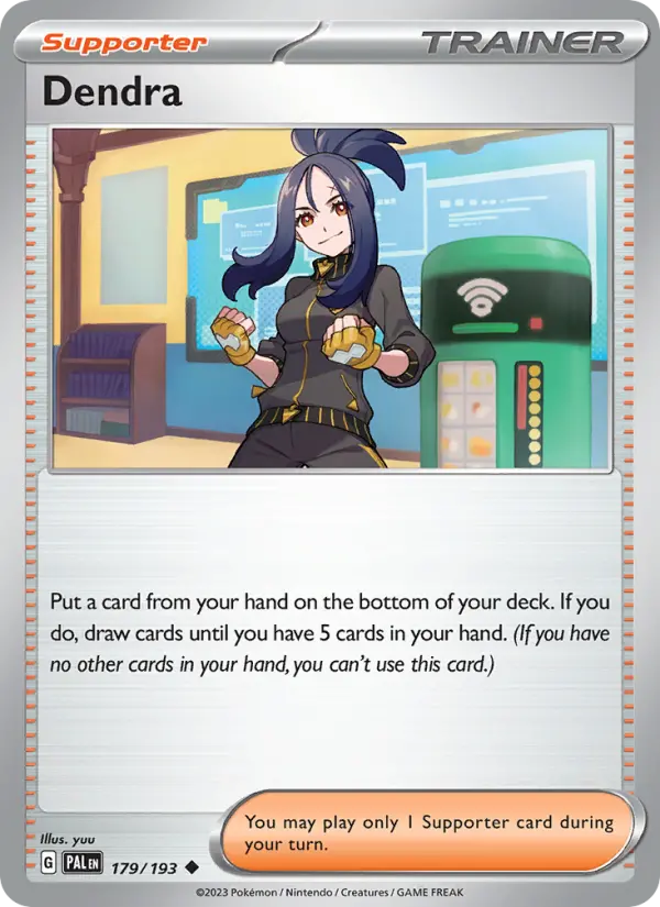 Dendra 179 Paldea Evolved Pokesingles