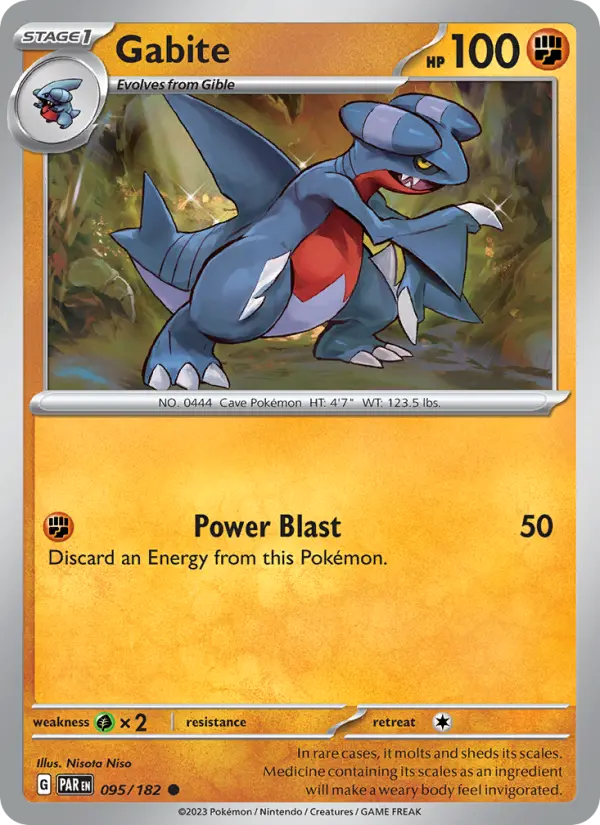 Gabite 95 Paradox Rift Pokesingles