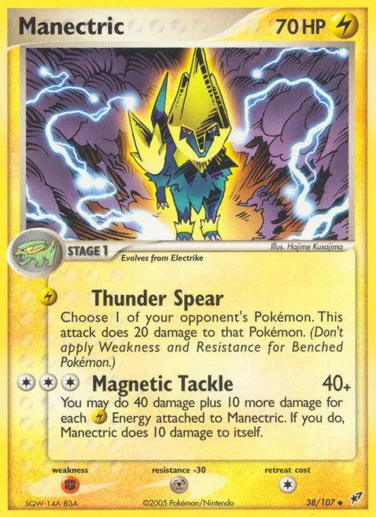 Manectric 38 Deoxys Pokesingles
