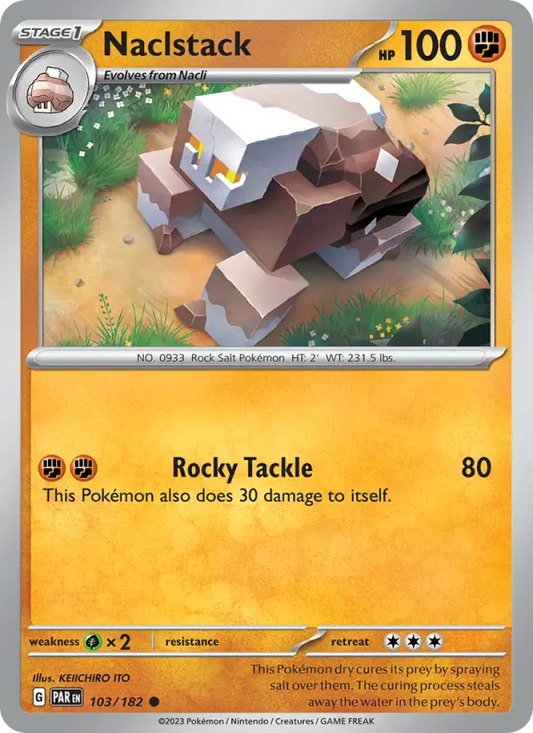 Naclstack 103 Paradox Rift Pokesingles
