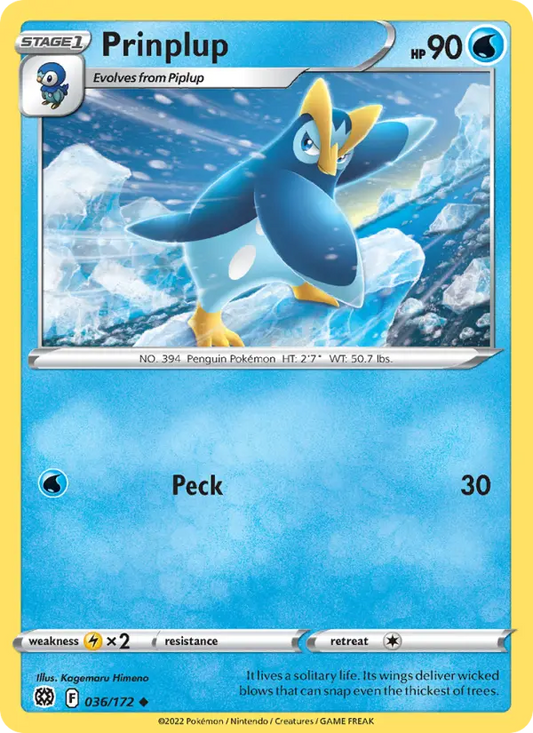 Prinplup 36 Brilliant Stars Pokesingles