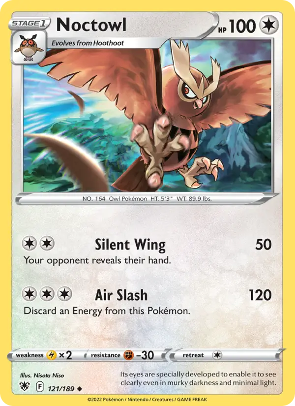Noctowl 121 Astral Radiance Pokesingles