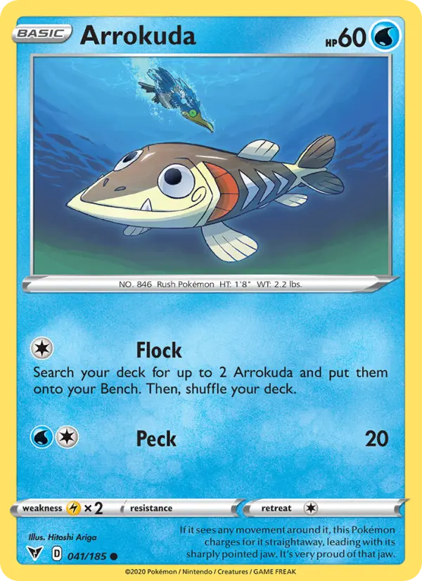 Arrokuda 41 Vivid Voltage Pokesingles