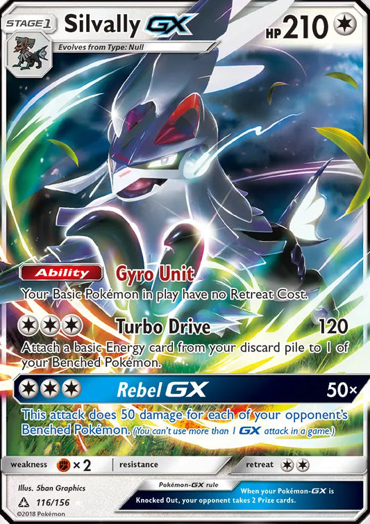 Silvally GX 116 Ultra Prism Pokesingles