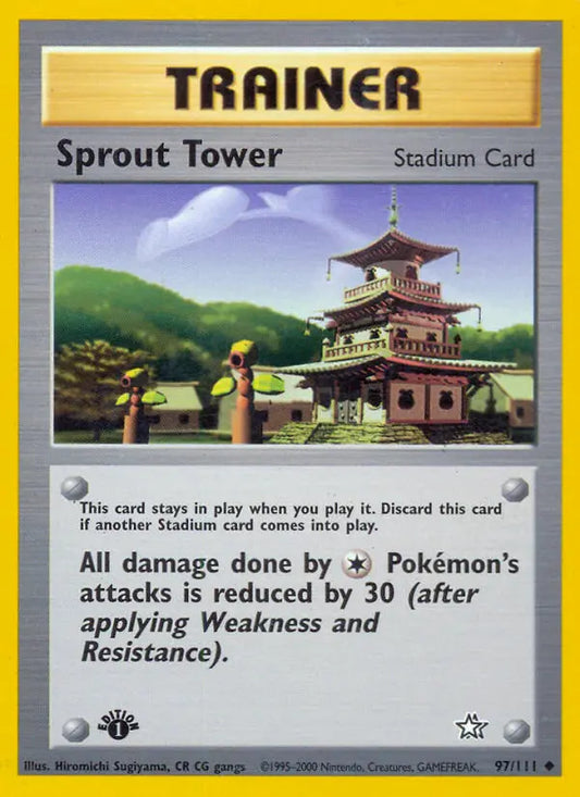 Sprout Tower 97 Neo Genesis Pokesingles