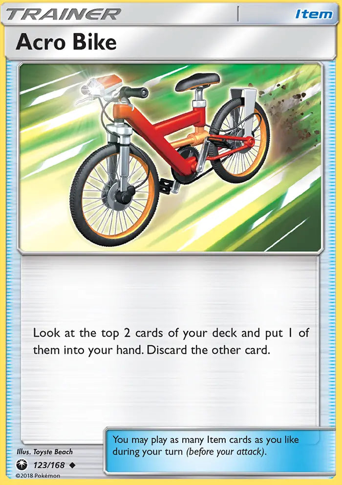 Acro Bike 123 Celestial Storm Pokesingles