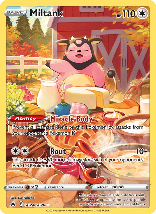 Miltank GG24 Crown Zenith Pokesingles