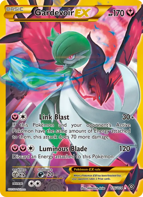 Gardevoir EX 116 Steam Siege Pokesingles