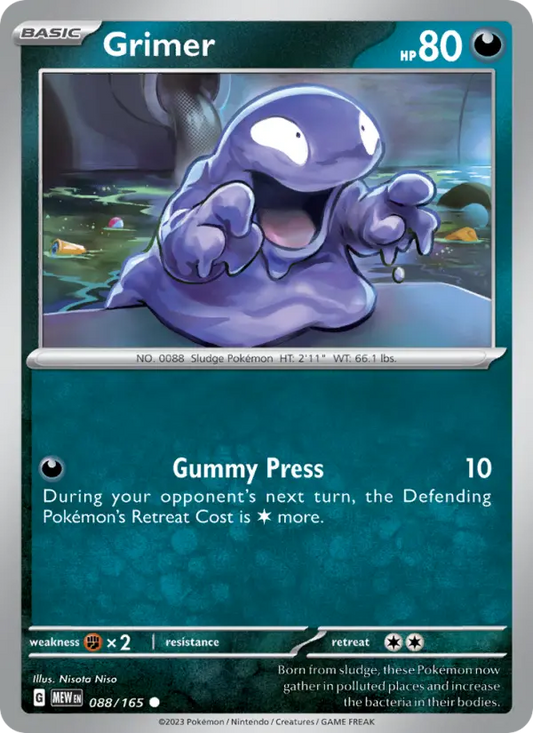 Grimer 88 151 Pokesingles