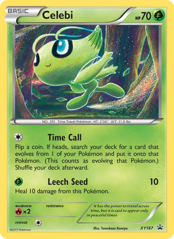 Celebi XY187 XY Black Star Promos Pokesingles