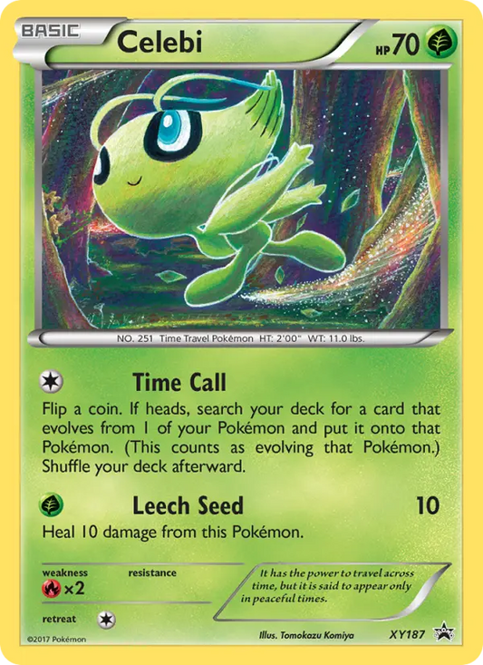 Celebi XY187 XY Black Star Promos Pokesingles
