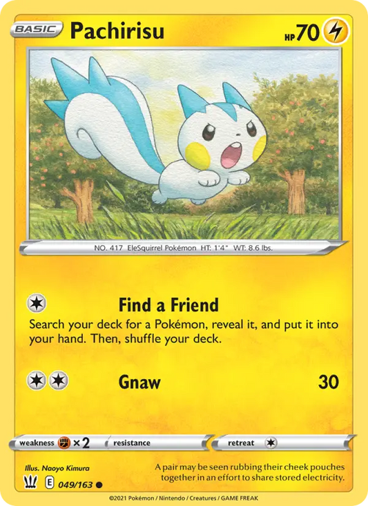 Pachirisu 49 Battle Styles Pokesingles