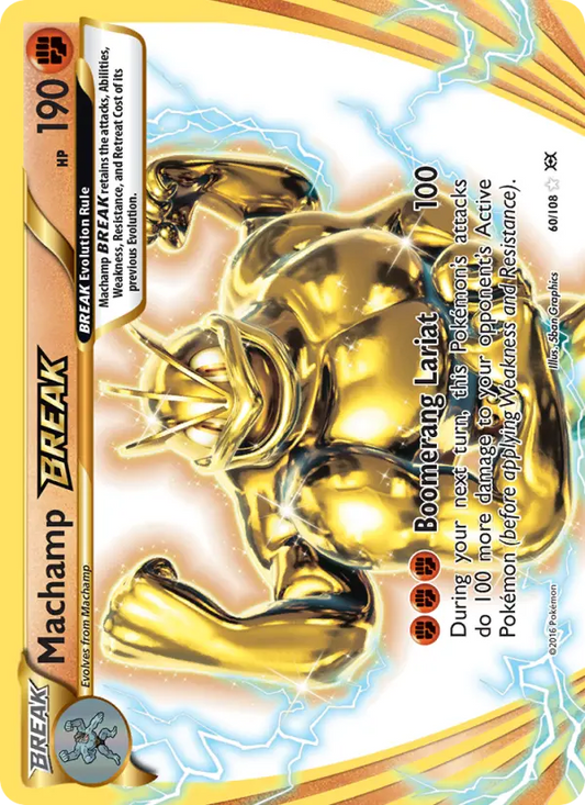 Machamp BREAK 60 Evolutions Pokesingles