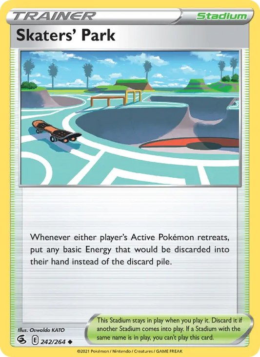 Skaters' Park 242 Fusion Strike Pokesingles
