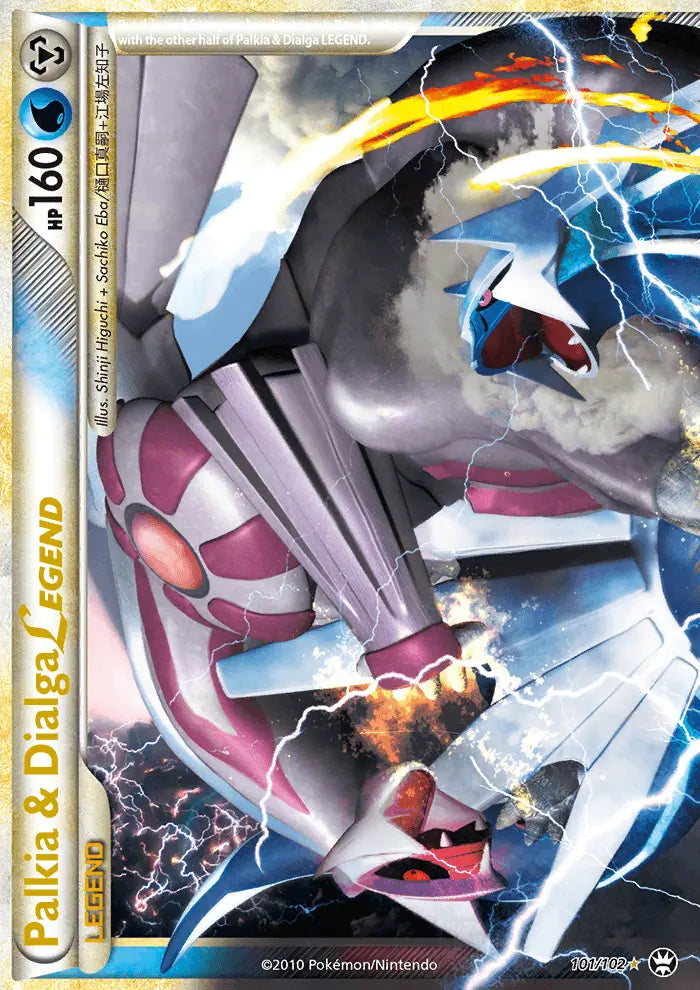 Palkia & Dialga LEGEND 101 Triumphant Pokesingles