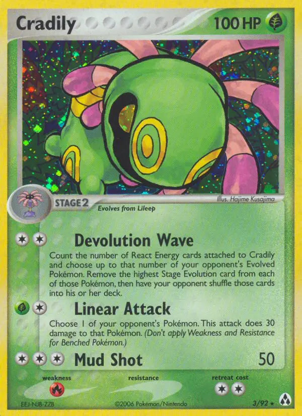Cradily 3 Legend Maker Pokesingles