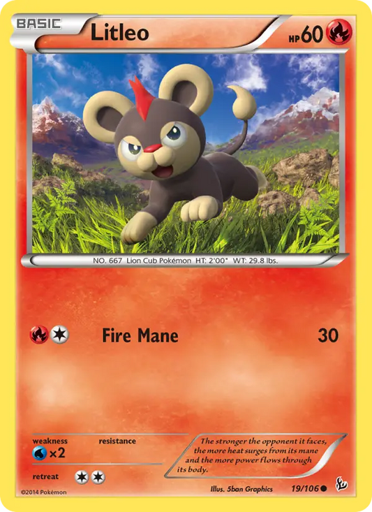 Litleo 19 Flashfire Pokesingles