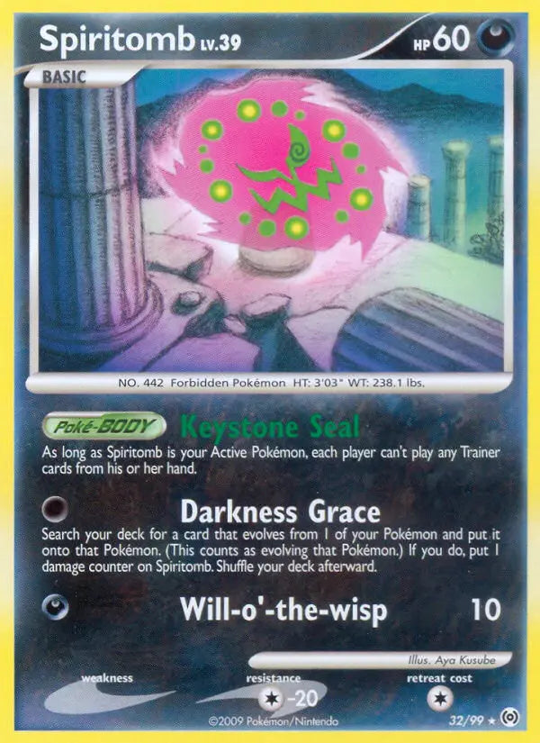Spiritomb 32 Arceus Pokesingles