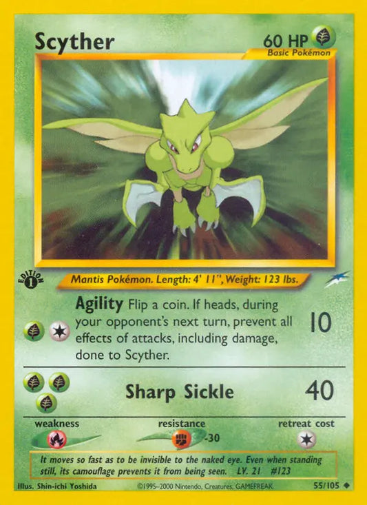 Scyther 55 Neo Destiny Pokesingles