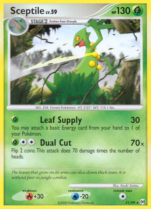 Sceptile 31 Arceus Pokesingles