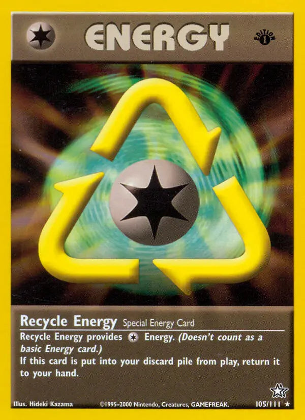 Recycle Energy 105 Neo Genesis Pokesingles