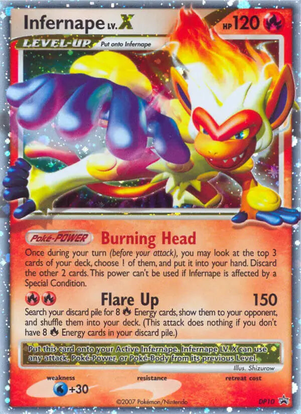 Infernape DP10 DP Black Star Promos Pokesingles