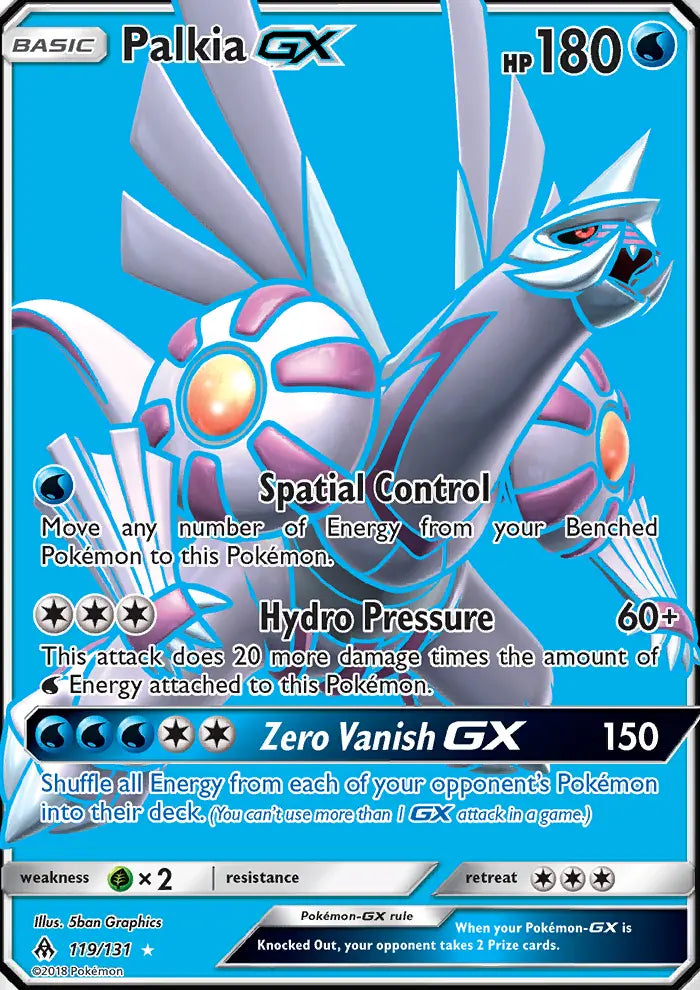 Palkia GX 119 Forbidden Light Pokesingles