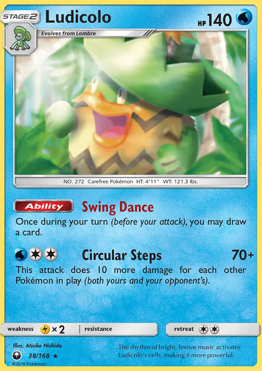 Ludicolo 38 Celestial Storm Pokesingles