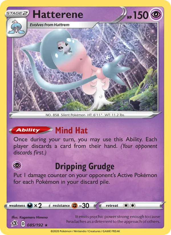 Hatterene 85 Rebel Clash Pokesingles
