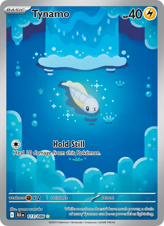 Tynamo 113 Black Bolt Pokesingles
