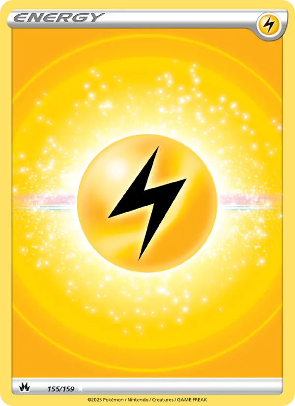 Lightning Energy 155 Crown Zenith Pokesingles