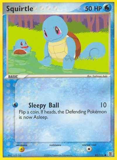 Squirtle 82 FireRed & LeafGreen Pokesingles