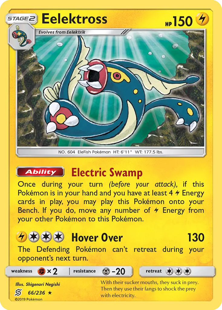 Eelektross 66 Unified Minds Pokesingles