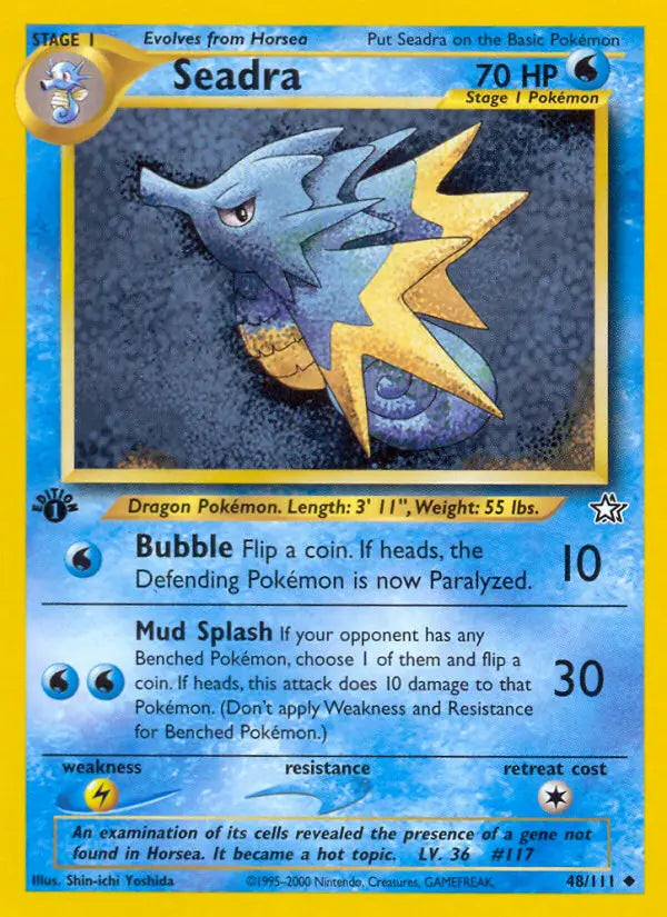 Seadra 48 Neo Genesis Pokesingles
