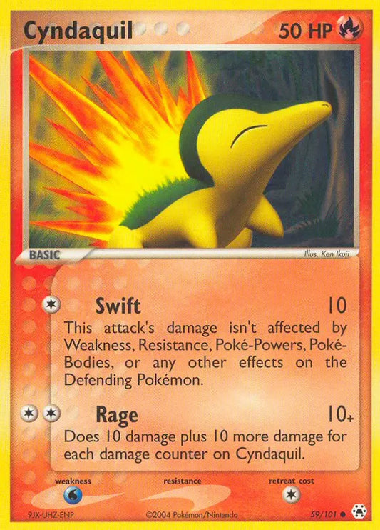 Cyndaquil 59 Hidden Legends Pokesingles
