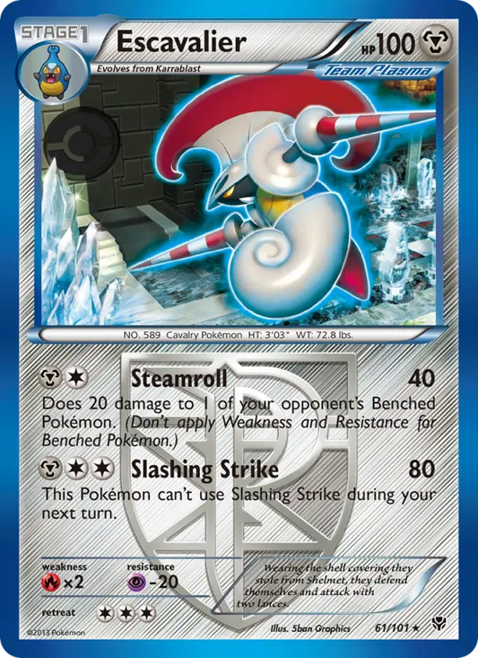 Escavalier 61 Plasma Blast Pokesingles