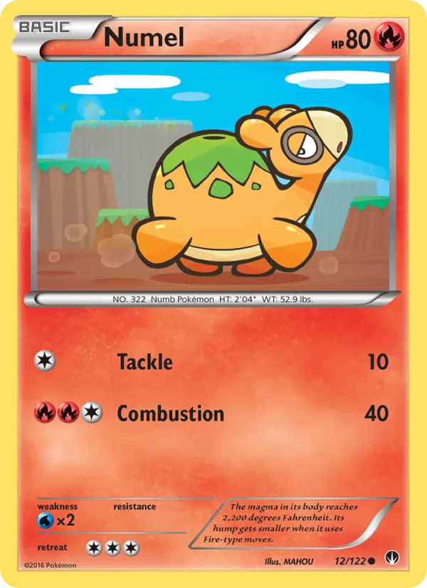 Numel 12 BREAKpoint Pokesingles