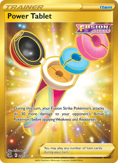 Power Tablet 281 Fusion Strike Pokesingles