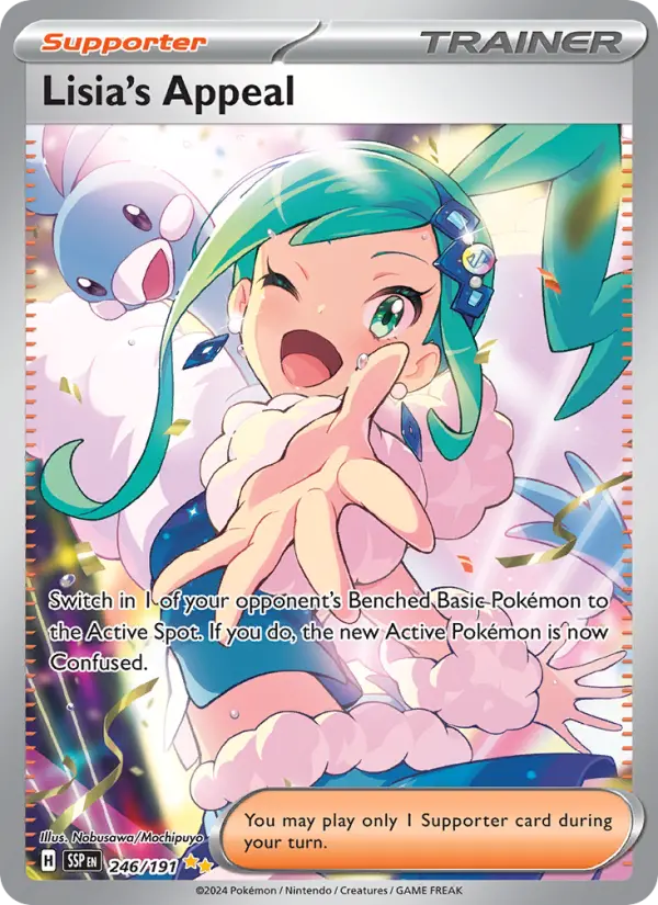 Lisia's Appeal 246 Surging Sparks Pokesingles