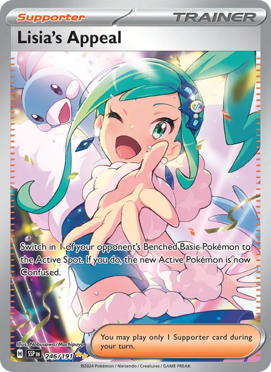 Lisia's Appeal 246 Surging Sparks Pokesingles