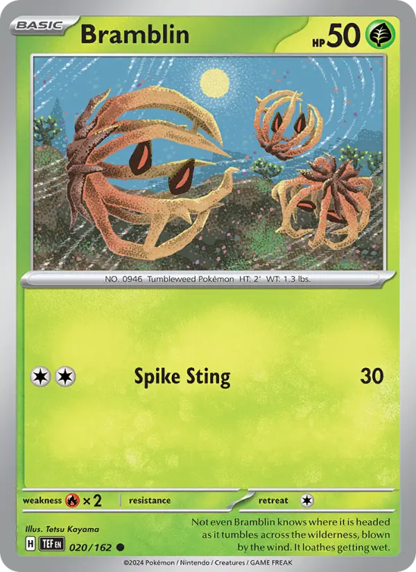 Bramblin 20 Temporal Forces Pokesingles