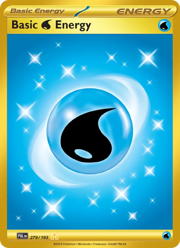Basic Water Energy 279 Paldea Evolved Pokesingles