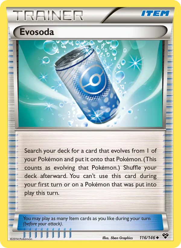 Evosoda 116 XY Pokesingles