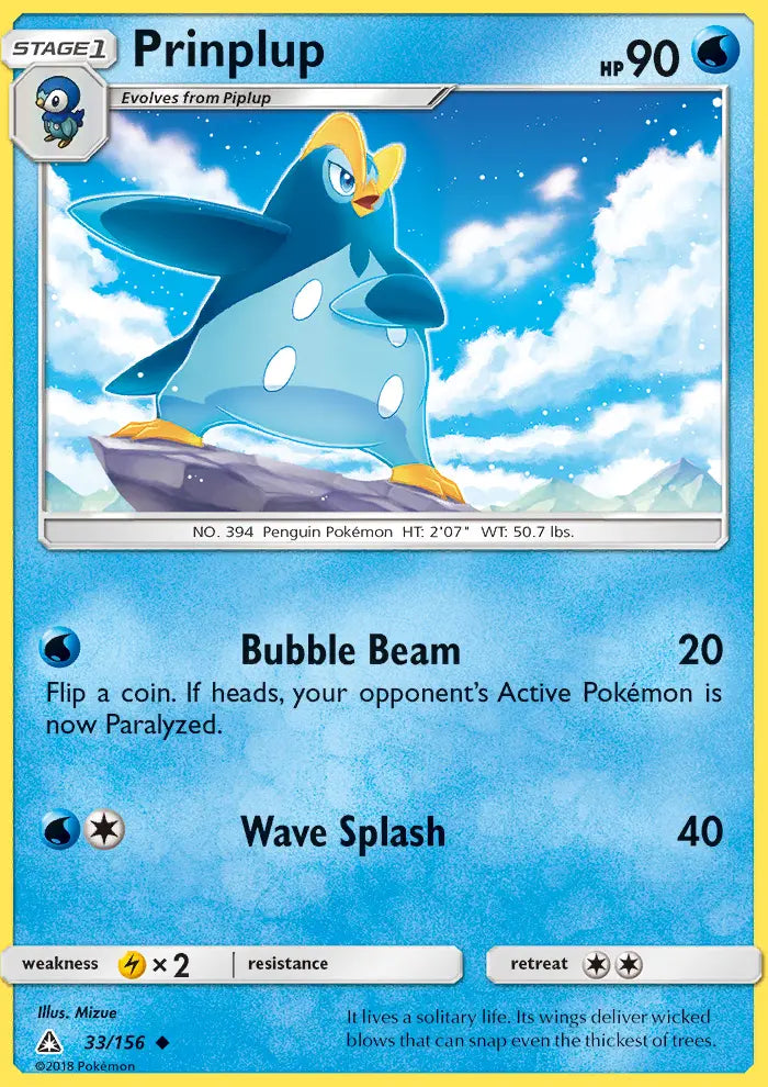 Prinplup 33 Ultra Prism Pokesingles