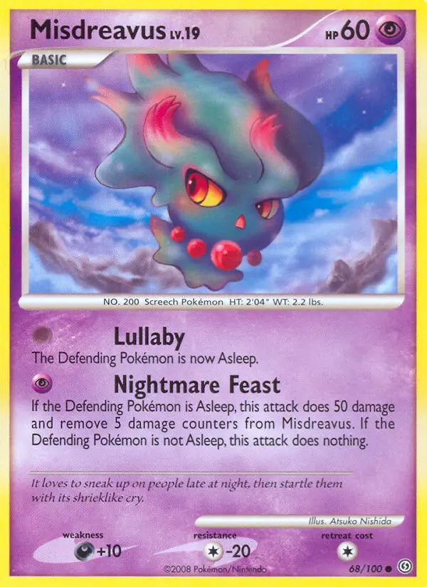Misdreavus 68 Stormfront Pokesingles