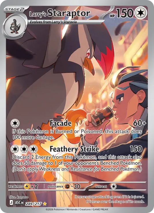 Larry's Staraptor 249 Ascended Heroes Pokesingles