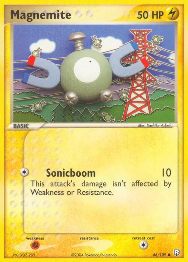 Magnemite 66 Team Rocket Returns Pokesingles